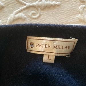 Peter Millar, cashmere vest, blue and color size large